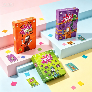 Board Game Virus - 흥미로운 바이러스 카드 게임 & 바이러스