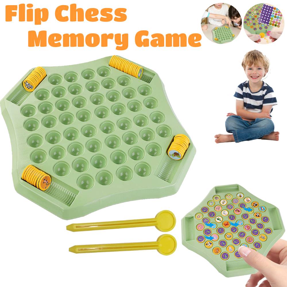 플립 체스 어린이 메모리 훈련 체스 게임 가족 대화 형 - Board Game Flip 7 리뷰 및 가격