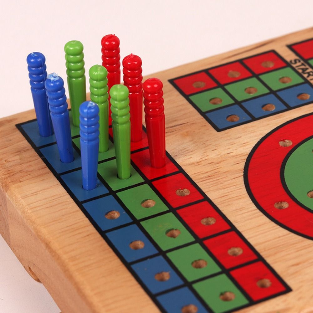 나무 소재의 크리비지 게임 보드, 내장형 보관 공간이  - Board Game War 리뷰 및 가격