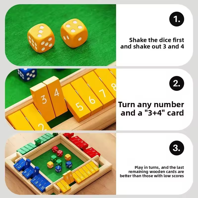 박스 게임 나무 주사위 4면 플립 카드 2~4인용 성인 - Board Game Flip 7 리뷰 및 가격