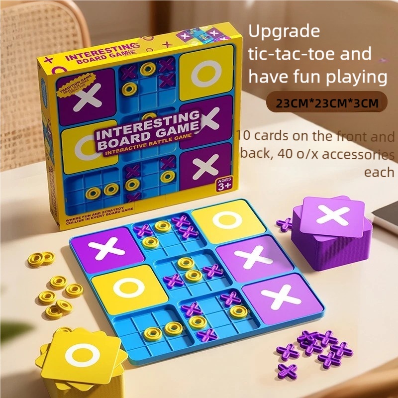 남아, 여아 모두에게 적합한 9칸 XO 틱택토 보드 게 - Board Game Arena 리뷰 및 가격