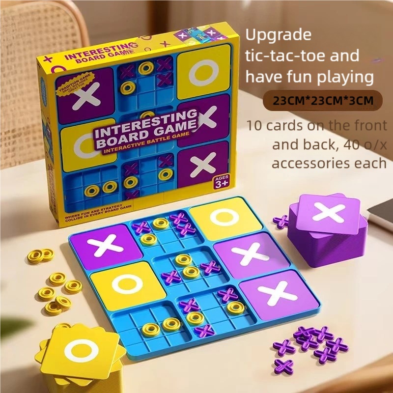 남아, 여아 모두에게 적합한 9칸 XO 틱택토 보드 게 - Board Game Arena 리뷰 및 가격