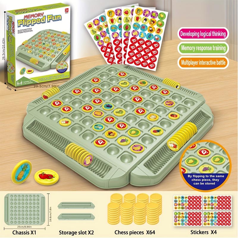인터랙티브 보드 게임 과일 뒤집기 체스 게임 장난감 매 - Board Game Flip 7 리뷰 및 가격