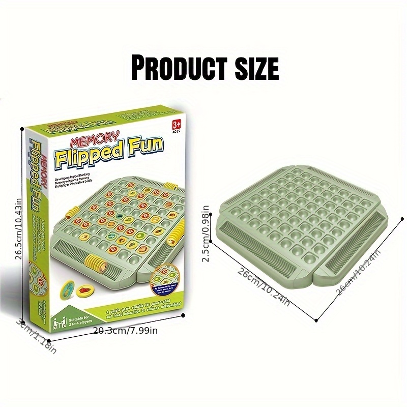 교육용 과일 플립 메모리 보드 게임, 창의적인 메모리  - Board Game Flip 7 리뷰 및 가격