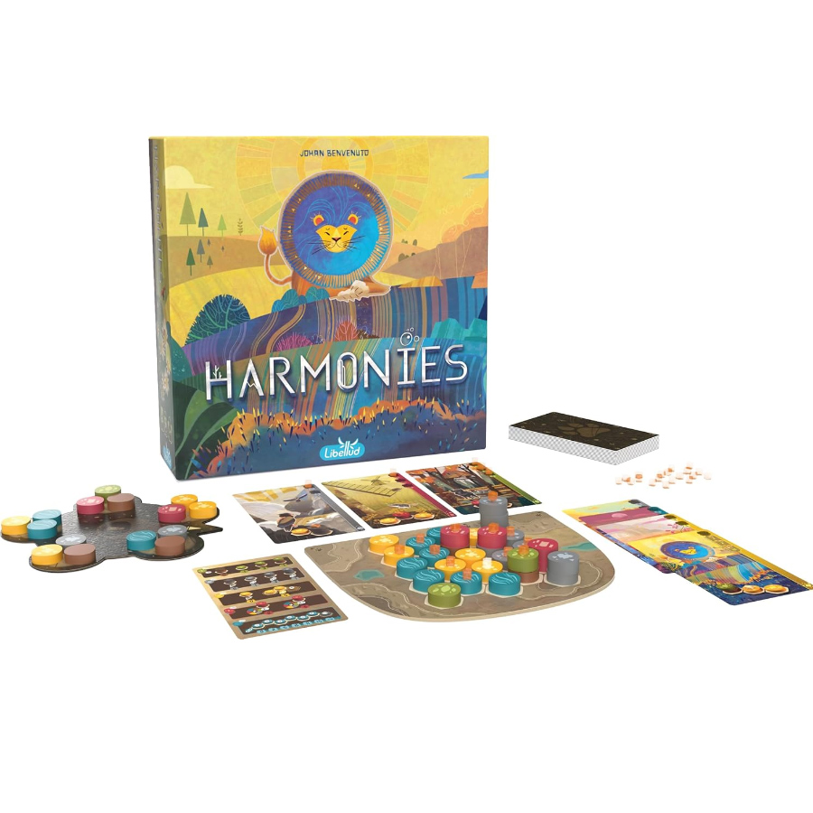 하모니 - 보드 게임 - 동물을 위한 풍경 및 서식지  - Board Game War 리뷰 및 가격