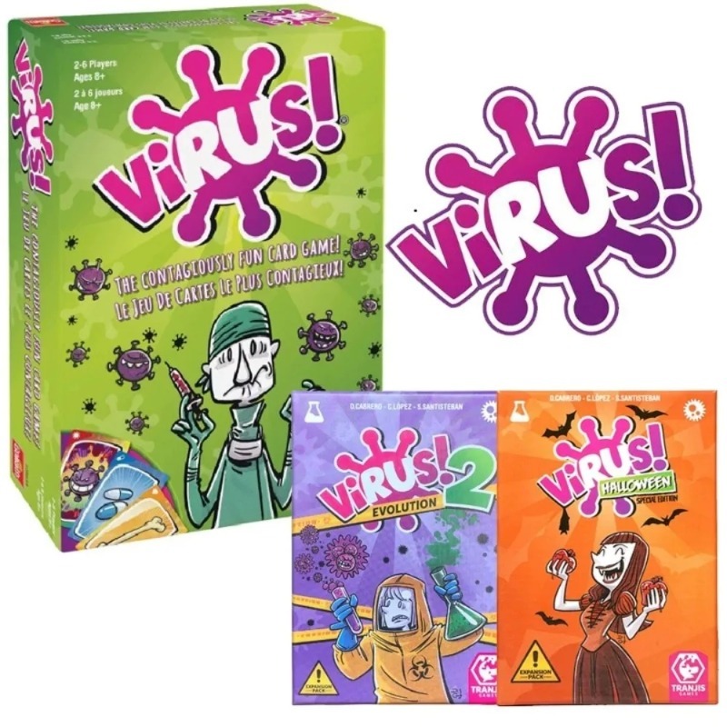 모겔 모테 폴리야 트라엠포사 카드 게임 데비르 게임 치 - Board Game Virus 리뷰 및 가격
